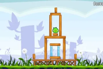 Angry Birds Trilogy (Usa) screen shot game playing